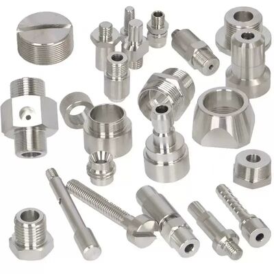 Custom Precision Stainless Steel Parts CNC Machining Non-Standard Screws-Drilling & Broaching